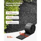 Uimoso Rubber Mulch Roll 120 X 4 5in 6 Pack For Landscaping Pathway Mulch Mat