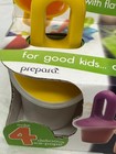 New Pepara Volcano Fillable Ice Pops Reusable Plastic Molds 2 8oz Set Of 4