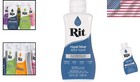 8 Oz  Rit Dye Liquid In Royal Blue - Transform Fabric   Accessories Effortlessly