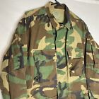 90s Us Army Woodland Camo Jacket Men s Hot Weather Combat Coat Size M Reg
