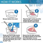 The New Remoldable Disk Denture Reliner Re-liner By Instant Smile