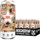 Rockstar Boom Whipped Orange Energy Drink 16oz 12 Pack Full Sugar Creamsicle