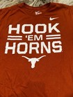 Nike University Of Texas Longhorns    hook Em Horns       Shirt Size Extra Large Xl 