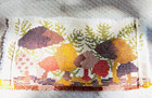 60   s 70   s Latch Hook Magic Mushroom Shag Rug 31   x 16  Handmade Vintage Cottage