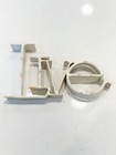 Set Of 3 Metal Home Decorations   live   love   laugh  In Cream
