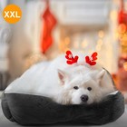 Pet Dog Bed Soft Warm Fleece Puppy Cat Bed Dog Cozy Nest Sofa Bed Cushion Mat Xx