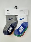 Nike Kids  6-pack Multi Logo Baby toddler Socks - 12 24mon   7350   E3 b931t 