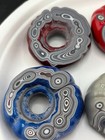 Fordite  -6 Doughnut Group-  Fordite Frenzy    Detroit Agate - Presanded Fordite