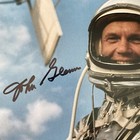 John Glenn Signed Autographed 11x14 Zarelli Loa Graded 9 Nasa Mercury 7