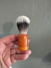 Restored Vintage Made Rite Shave Brush New 18mm Synthetic Knot