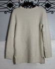 Liz Claiborne Pullover Sweater Size M Ivory Long Sleeve