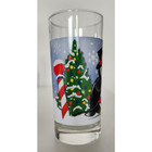 Pepsi Cola Season s Greetings Vtg 1998 South Star Promo Heavy Glass 6 1 4  Tall
