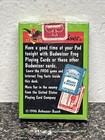 Vintage 1996 Anheuser Busch Beer Budweiser Frog Playing Cards Made In Usa