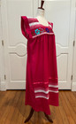 Mexican Dress  Hand Embroidered  Artisan Dress  Boho  Hippie  Handmade 