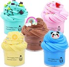 Astm Certified 5 Pack Butter Slime Kits - Fun Stress Relief Toys For All Ages