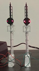 Set Of 2 Mth 30-11005 O-scale g-scale Operating Block Signals