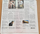 The New York Times Newspaper October 4 2026 Sunday Complete Print Paper Nyt New
