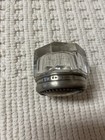 Vintage Inkwell Crystal And Silver