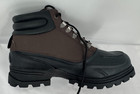 Nwb Fila Weathertec Black Brown Lace Up Winter Solid Boots Men s Sz 11 5