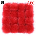 Faux Fox Fur Pom Pom Balls Diy For Hats Keychains Scarves Bags Accessories  