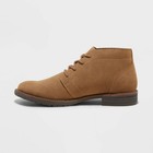 Goodfellow   Co Men s Faux Suede Ankle Chukka Boots Lace-up Casual Dress