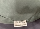 Snuggle Me Organic Cotton Baby Lounger And Cover  Green   Beige  Used