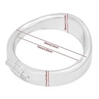 Visor Style Turn Signal Trim Ring Cover Fit For Harley Touring Chrome