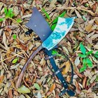 Custom Handmade Carbon Steel Blade Villagers Machete Sword   Hunting 32 Inches