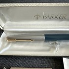 Vintage Parker 51 Aerometric 14k Gold Nib     Complete 1964 Aafes Exchange Set