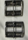 Pr  Silver Embroidered Captain Bars Insignia  Spanish American War  Nice 