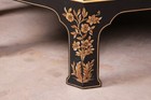 Baker Furniture Hollywood Regency Chinoiserie Octagonal Cocktail Table