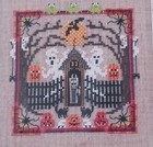 Just Nan Ghastly  Ghostly Ghouls Cross Stitch Chart   Emb Set