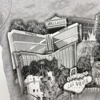 Las Vegas Shirt Mgm Mirage Hotel Casino Women s Size Medium Top Made In Usa