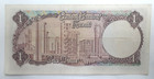 1968 Issue Kuwait 1 Dinar Banknote Pick  8a Very Fine Plus