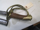 French Heavy Cavalry Sword With Scabbard Dated 1822 Maker Cofederate Import  T45