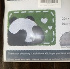 Panda Bear Latch Hook Kit For Kids And Adults  Diy Rug Making Craft Decor New