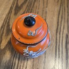 Vintage Chinese Dragon Miniature Porcelain Covered Spice Jar