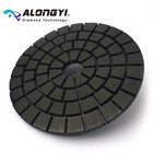Alongyi Diamond Black Buff Pad Final Diamond Polishing Pads 1pcs 