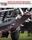 Aluminum Frame Skid Plate   Swing Arm Skid Plate Gaurd Kit For Yamaha Raptor 700