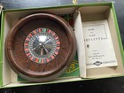 Vintage Roulette Wheel Board Game