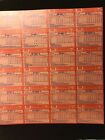  Chef Boyardee 1988 Baseball Complete Set 24 24 Uncut Sheets 