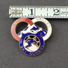 Vintage Ski School Pin Sun Valley Large Ski Pin Idaho Resort Winter Sports