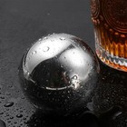 38mm Stainless Steel Ice Cubes Ice Balls Reusable Chilling Stones Whiskey Wine
