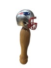 New England Patriots Pub Style Helmet Nfl Super Bowl Beer Tap Handle Bar Natural