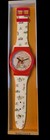 Disney Winnie The Pooh Red Wristwatch Wall Clock 36  Brand New