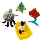 Mcdonalds 1989 Happy Meal Disney Little Mermaid Figures Set Of 4