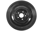 Dexstar Black Steel Trailer Wheel 15  X 6  Rim - 5 On 4-1 2 - Black Made In Usa