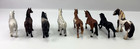 Schleich Lot Of 8 Horses 2004-2007 Some Vintage  Retired Good Condition Htf
