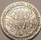  harrah s  - W jester - Hotel   casino  1 Dollar Gaming Coin token - Las Vegas  Nv