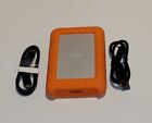 Lacie Rugged Portable Ucb-c Enclosure For 3tb To 5tb 15mm Thick Sata 2 5  Hdd